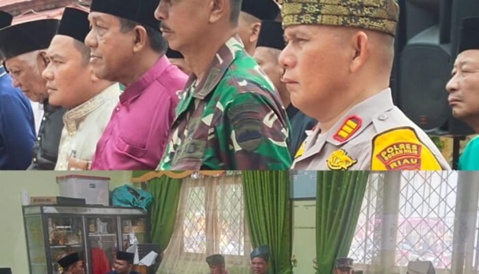 Danramil 06/TM Bersama Forkopimcam Pujud Laksanakan Upacara HUT Provinsi Riau ke 67