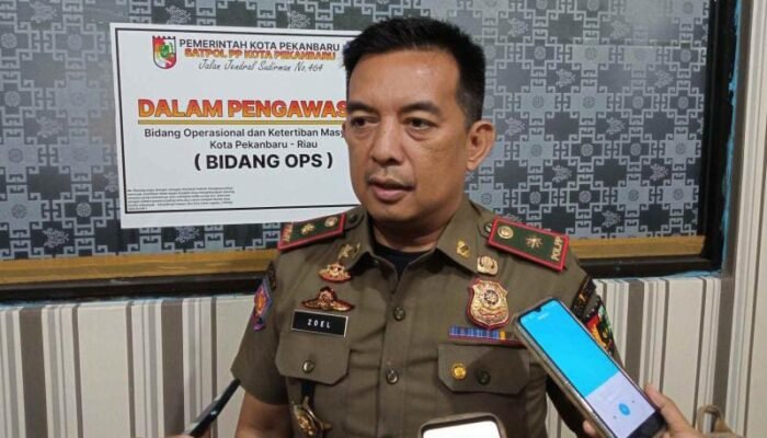 Banyak Fasilitas Umum Rusak, Satpol PP Pekanbaru dan Satpol PP Riau Akan Gelar Patroli Fasaum