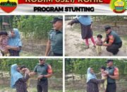 Koramil 0321-06/TM Melaksanakan Kegiatan Pendampingan Program Stanting di Kepenghuluan Sukajadi