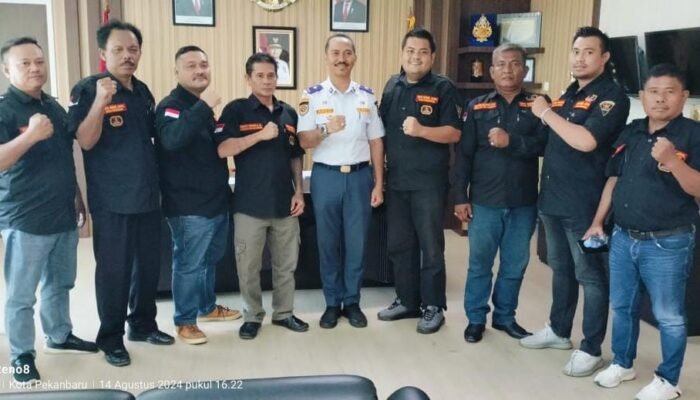 DPC GRIB Jaya Pekanbaru Gelar Audensi dan Konsilidasi Internal Persiapan Pelantikan dengan Kadis Perhubungan Pekanbaru