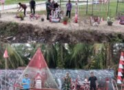 Semarakkan HUT RI, Koramil 0321-06/TM Laksanakan Kegiatan Penilaian Lomba Keindahan Antar Dusun