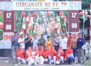 Babinsa Koramil 0321-06/TM Menghadiri Perlombaan Sekaligus Menjadi Juri, Antar Dusun Di kepenghuluan Teluk Nayang