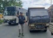 Dishub Pekanbaru Tindak 30 Truk ODOL Melebihi Standar
