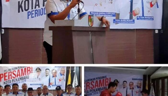 Ketum Persambi Riau Resmi Lantik Ketua Persambi Kota Pekanbaru Faisal Islami