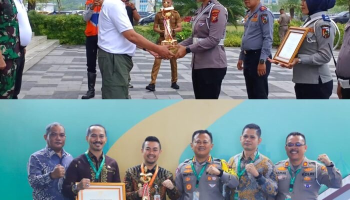 Tiba di Pekanbaru, Sekdako Sambut dan Terima Piala WTN 2024 di Komplek Perkantoran Tenayan Raya