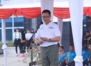 Sekdako Pekanbaru Indra Pomi Pimpin Upacara Peringatan Hari Olahraga Nasional 2024