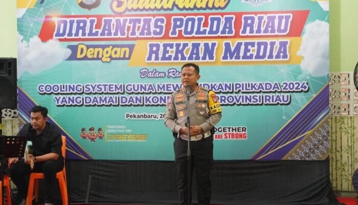 Dirlantas Polda Riau Ajak Insan Pers Ciptakan Pilkada Damai