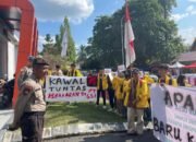 Aksi Kemanusian, BEM Fakultas Ilmu Administrasi Universitas Lancang Kuning Gelar Aksi di Polda Riau