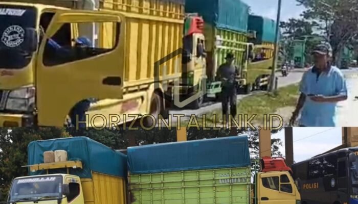 Diduga Bawa Barang Selundupan, Ditpolairud Polda Riau Amankan 3 Truk di Pelabuhan Pakning Bengkalis