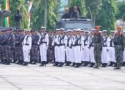 Peringati HUT Ke-79 TNI di Pekanbaru : TNI Selalu Menjaga Kedaulatan Bangsa dan Melindungi Keutuhan NKRI