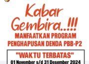 Pemko Pekanbaru Himbau Warga Manfaatkan Program Penghapusan Dendam PBB-P2