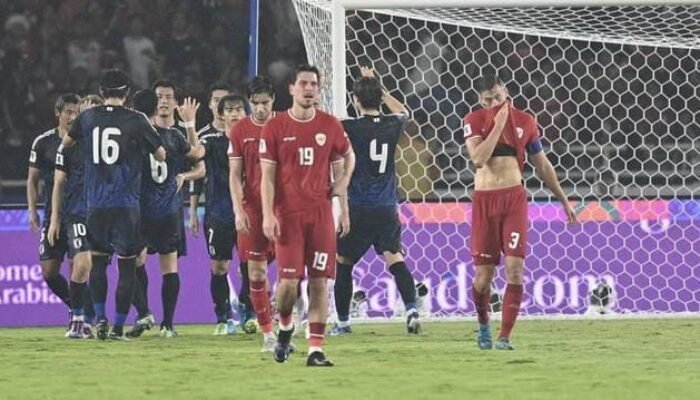 Kalah 4 Gol Tanpa Balas, Jepang Masih Terlalu Tangguh Untuk Indonesia