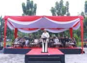 Sekdako Pekanbaru Pimpin Apel Siaga Kesiapan Personel di TPS Jelang Pemilu 27 November Mendatang