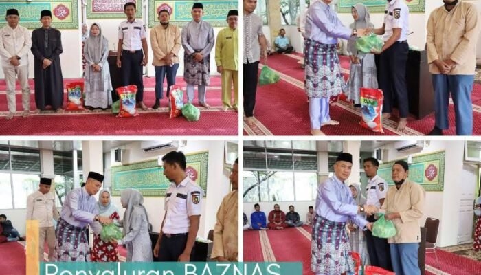 Momentum Menuju Pergantian Tahun, UPZ Bapenda Pekanbaru Distribusikan Zakat Tahun 2024