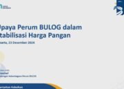 Begini Upaya Bulog Jaga Stabilitas Harga Pangan