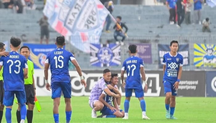 Amankan Poin di Kandang, PSPS Pekanbaru Pastikan Langkah ke 8 Besar Liga 2