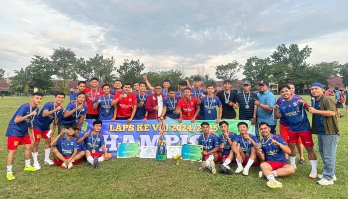 Raih Poin Tertinggi, Penyalai FC Juarai Liga Asosiasi Pekanbaru Sekitar