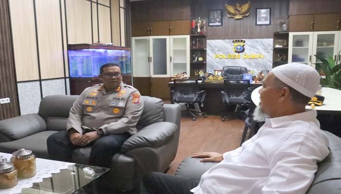 Perkuat Sinergitas Pemko Dumai dan Polres Dumai, H Paisal Kunker ke Polres