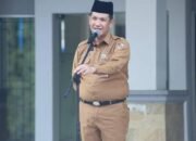 Pimpin Upacara, Akur Ajak Seluruh Karyawan/i Bapenda Pekanbaru Bersinergi Tingkatkan Kualitas Pelayanan Demi Mencapai Target di Tahun 2025