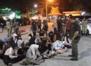 Puluhan Pasangan Muda Mudi Yang Mojok di Area Stadion Utama Riau Diamankan Satpol PP Pekanbaru