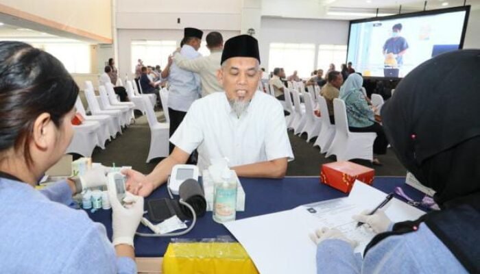 Walikota Dumai Terpilih H Paisal Tes Kesehatan Sebelum di Lantik 20 Februari Mendatang