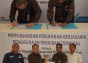 Jalin Sinergitas, PLN Nusantara Power Up Tenayan dan KSOP Tandatangani Kerjasama Terkait Sewa Perairan