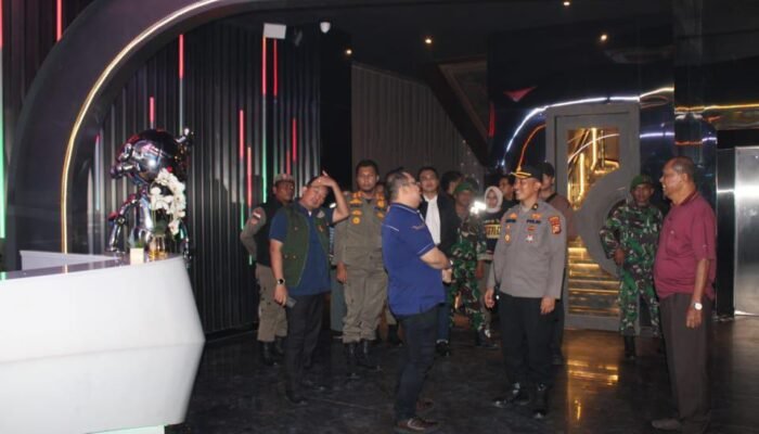 Satpol PP Pekanbaru bersama Tim Gabungan Polresta dan Kodim 0301 Gelar Razia THM Jelang Ramadhan