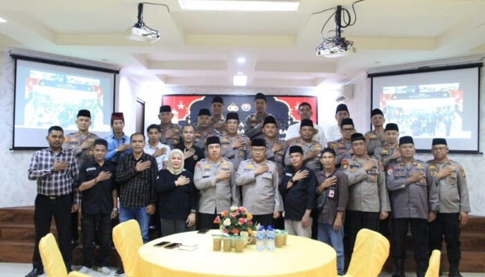 Pererat Silaturahmi Polresta Pekanbaru dan Insan Pers, Polresta Pekanbaru Gelar Buka Puasa Bersama dengan Media