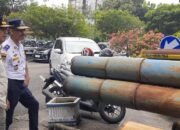 Tim Gabungan Sudah Bongkar Seluruh Bando Reklame Ilegal di Pekanbaru