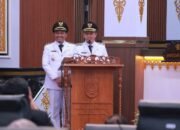 Gelar Rapat Paripurna, Walikota dan Wakil Walikota Pekanbaru Sampaikan Pidato Perdana di Paripurna DPRD