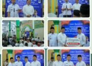 Walikota dan Wakil Walikota Pekanbaru Safari Ramadhan Malam ke-7 di Mesjid  Al Munawwarah