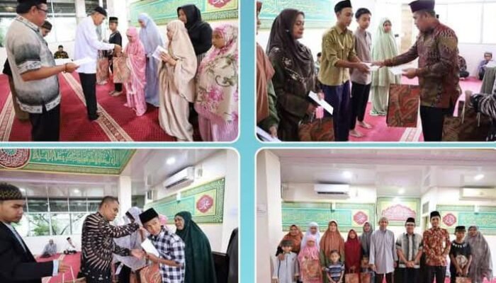 Tabur Kebaikan di Bulan Ramadan, Bapenda Pekanbaru Gelar Tausiyah sekaligus Santunan Anak Yatim