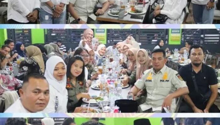 Tingkatkan Kekompakan dan Persatuan, Satpol PP Pekanbaru Gelar Buka Puasa Bersama Sekaligus Berbagi Takjil