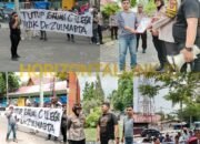 Rusak dan Cemarkan Lingkungan Masyarakat, Puluhan Massa FAMR Desak Kapolda Riau Usut dan Tutup Galian C Ilegal Milik Dr. Zulmetta