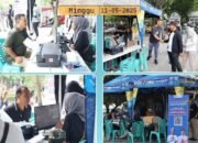 Permudah Masyarakat Bayar Pajak, Lapak Darling Bapenda Pekanbaru Sapa Warga di CFD