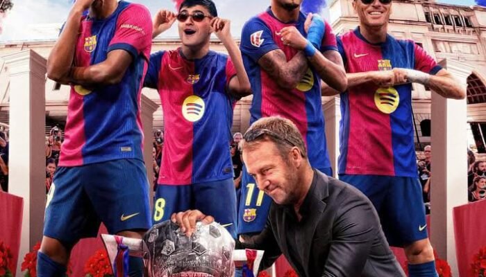 Kandaskan Espanyol di Kandang, FC Barcelona Kunci Gelar La Liga, Treble Domestik!