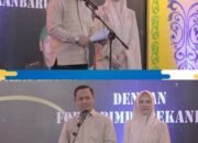 Walikota Pekanbaru Agung Nugroho Hadiri Lepas Sambut Dandim 0301, Kenang Kebersamaan dan Dukung Pemimpin Baru