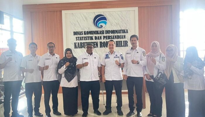 Diskominfo Dumai Pelajari Implementasi Satu Data Indonesia di Pemkab Rokan Hilir