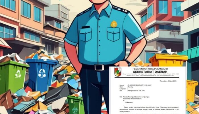 Tumpukan Sampah di Pekanbaru, ASN dan THL Dipaksa Berubah Fungsi Jadi Pengawas TPS, DLHK Dinilai Gagal Total