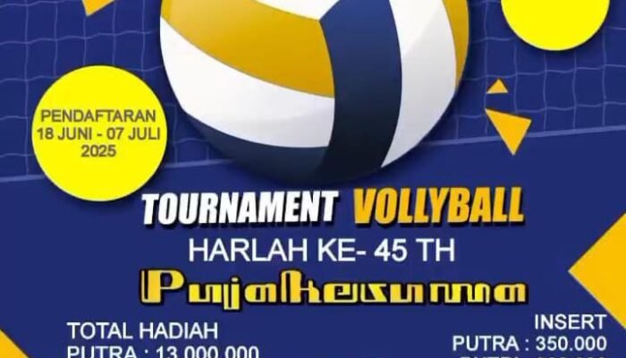 DPW GM Pujakesuma Riau Gelar Turnamen Vollyball, Diikuti 12 Kabupaten/Kota, Ini Kata Ketum DPW GM Pujakesuma Riau Fuad Santoso