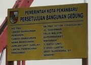 DPMPTSP Perintahkan Satpol PP Stop Pembangunan Swalayan di Sudirman, Diduga PBG Bodong!