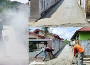 Dinas Perkim Pekanbaru Telah Menyemen 59 Km Jalan Lingkungan