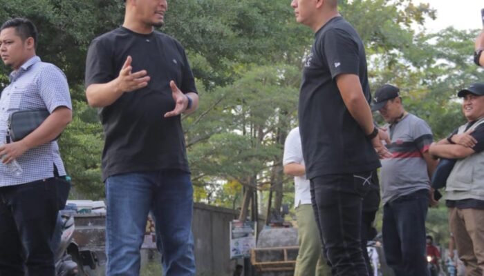 Perbaikan Jalan di Kota Pekanbaru Dimulai, Wali Kota Agung Didampingi Kadis PUPR Tinjau Langsung Kelapangan