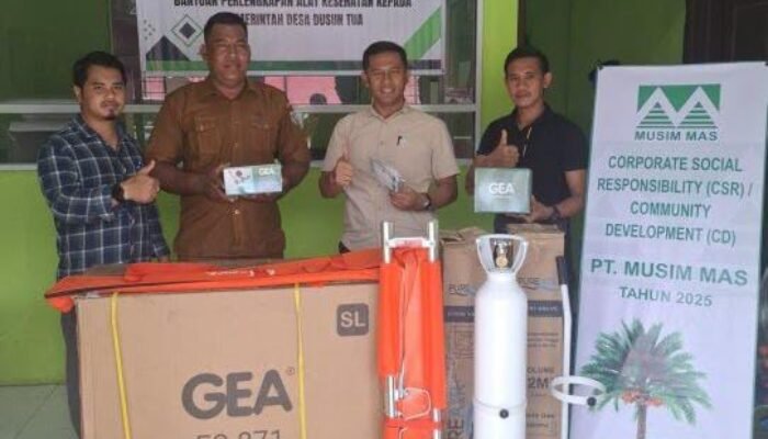 PT Musim Mas Melalui Program CSR Kembali Salurkan Alkes