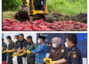 Pemusnahan Barang Bukti Tindak Pidana Kepabeanan di Dumai: Gagalkan Penyelundupan 24 Ton Bawang