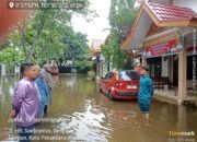 Pekanbaru Dilanda Banjir Akibat Hujan Deras