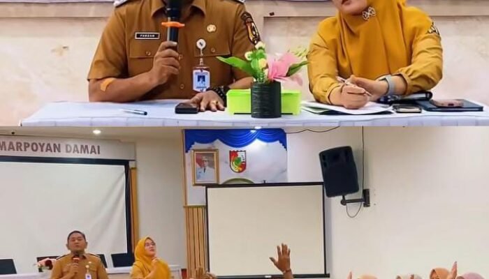 Camat Marpoyan Damai Gelar Rakor untuk Tingkatkan Kinerja ASN dan THL dalam Pelayanan Masyarakat