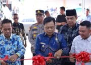 Resmikan Toko Kampung Mart di Jalan Banglas, Bupati Meranti Asmar ; Jadi Penggerak Ekonomi Masyarakat