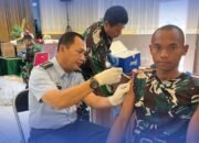 Puskesau Gelar Vaksinasi Hepatitis B dan Influenza Serta Pemeriksaan Narkoba untuk Siswa Sekolah Pertama Tamtama (Semata) TNI AU PK A-91
