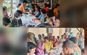 Banjir Tak Surutkan Jiwa Berbagi: TNI AU Launches Free Health Services in Desa Sipan